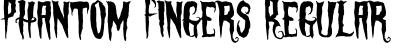 Phantom Fingers Regular Font