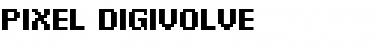 Pixel Digivolve Regular Font