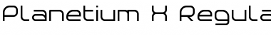 Download Planetium-X Regular Demo Font Download Planetium-X Regular Demo Font