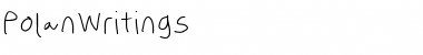 Download PolanWritings Font Download PolanWritings Font