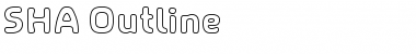 Download SHA Outline Font