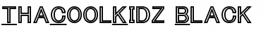 Tha Cool Kidz Black Regular Font