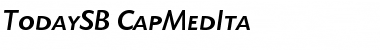 Download TodaySB-CapMedIta Font Download TodaySB-CapMedIta Font