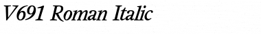 V691-Roman Italic
