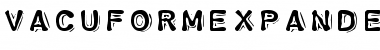 Download VacuformExpanded Font Download VacuformExpanded Font