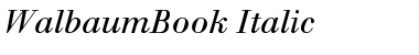 Download Berthold Walbaum Book Font