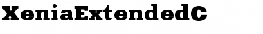 XeniaExtendedC Regular Font