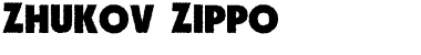 Zhukov Zippo Font