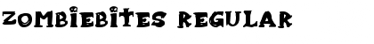 Zombiebites Regular Font
