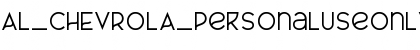 Download AL_CHEVROLA_PersonalUseOnly Font