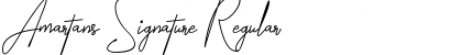 Amartans Signature Font Amartans Signature Font