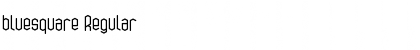 Download bluesquare Font