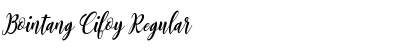 Download Bointang Cifoy Font