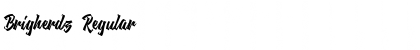 Download Brigherdz Font Download Brigherdz Font