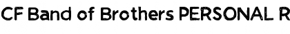 Download CF Band of Brothers PERSONAL Font Download CF Band of Brothers PERSONAL Font