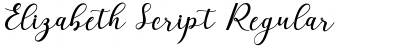 Elizabeth Script Regular