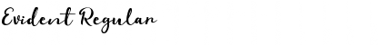 Download Evident Font Download Evident Font