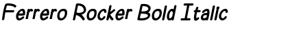 Ferrero Rocker Bold Italic