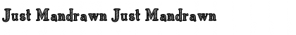 Download Just Mandrawn Font