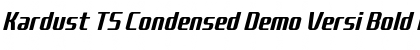 Download Kardust TS Condensed Demo Versi Font