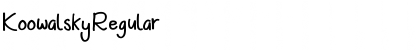 Download Koowalsky Font Download Koowalsky Font
