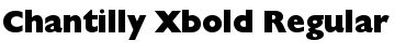 Download Chantilly-Xbold Font