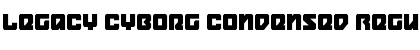 Legacy Cyborg Condensed Regular Font