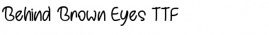 Download Behind Brown Eyes Font