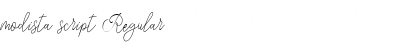 Download modista script Font