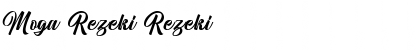 Download Moga Rezeki Font