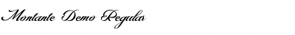 Download Montante Demo Font