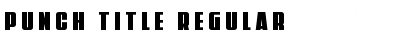 Download Punch Title Font