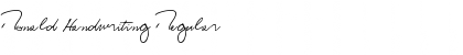 Download Ronald Handwriting Font Download Ronald Handwriting Font