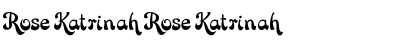 Download Rose Katrinah Font