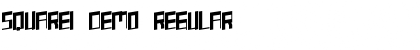 SQUAREI (demo) Regular Font