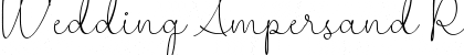 Download Wedding Ampersand Font Download Wedding Ampersand Font