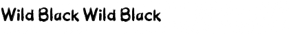 Download Wild Black Font