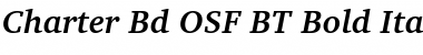 Charter Bd OSF BT Font