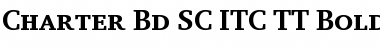 Charter Bd SC ITC TT Font