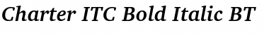 CharterITC Bd BT Bold Italic