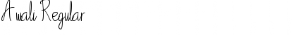 Download Awali Font Download Awali Font