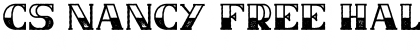 Download CS Nancy Free HalfblockRough Font Download CS Nancy Free HalfblockRough Font