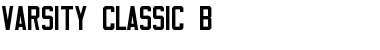 Varsity Classic B Regular Font