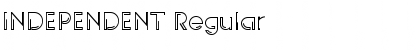 INDEPENDENT Regular Font