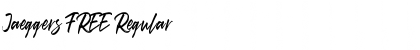 Download Jaeggers FREE Font