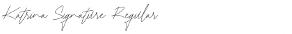 Download Katrina Signature Font