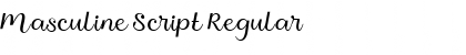 Download Masculine Script Font Download Masculine Script Font