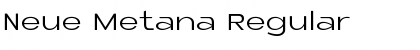 Download Neue Metana Font