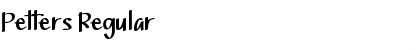 Download Petters Font Download Petters Font
