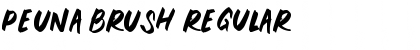Download PEUNA BRUSH Font